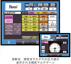 詳細なパラメーターを簡単に保存可能
